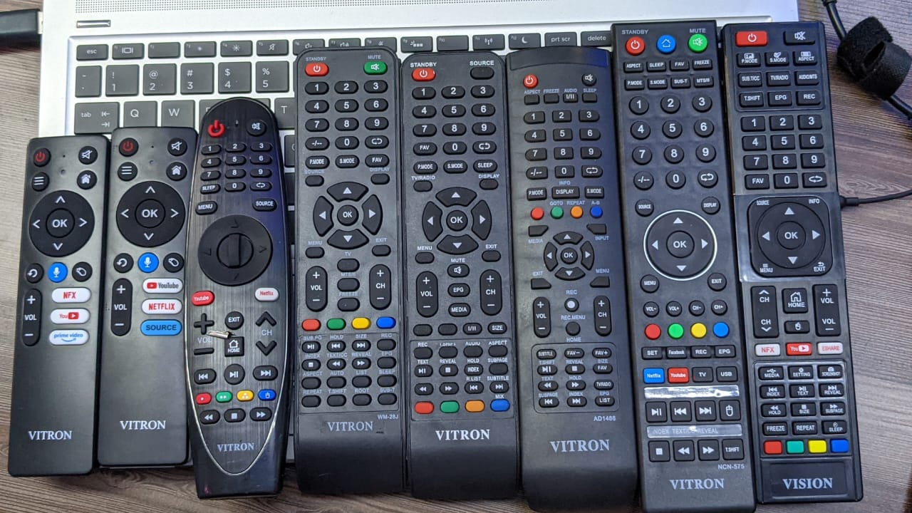 VITRON TV REMOTES